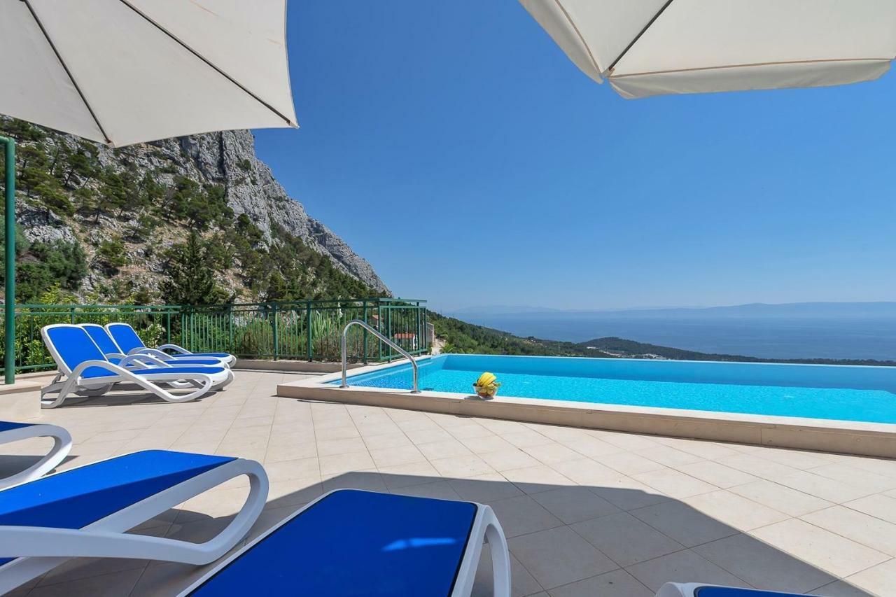 Villa Makar,Heated Pool,Gym,Grill,Seaview 마카르스카 외부 사진
