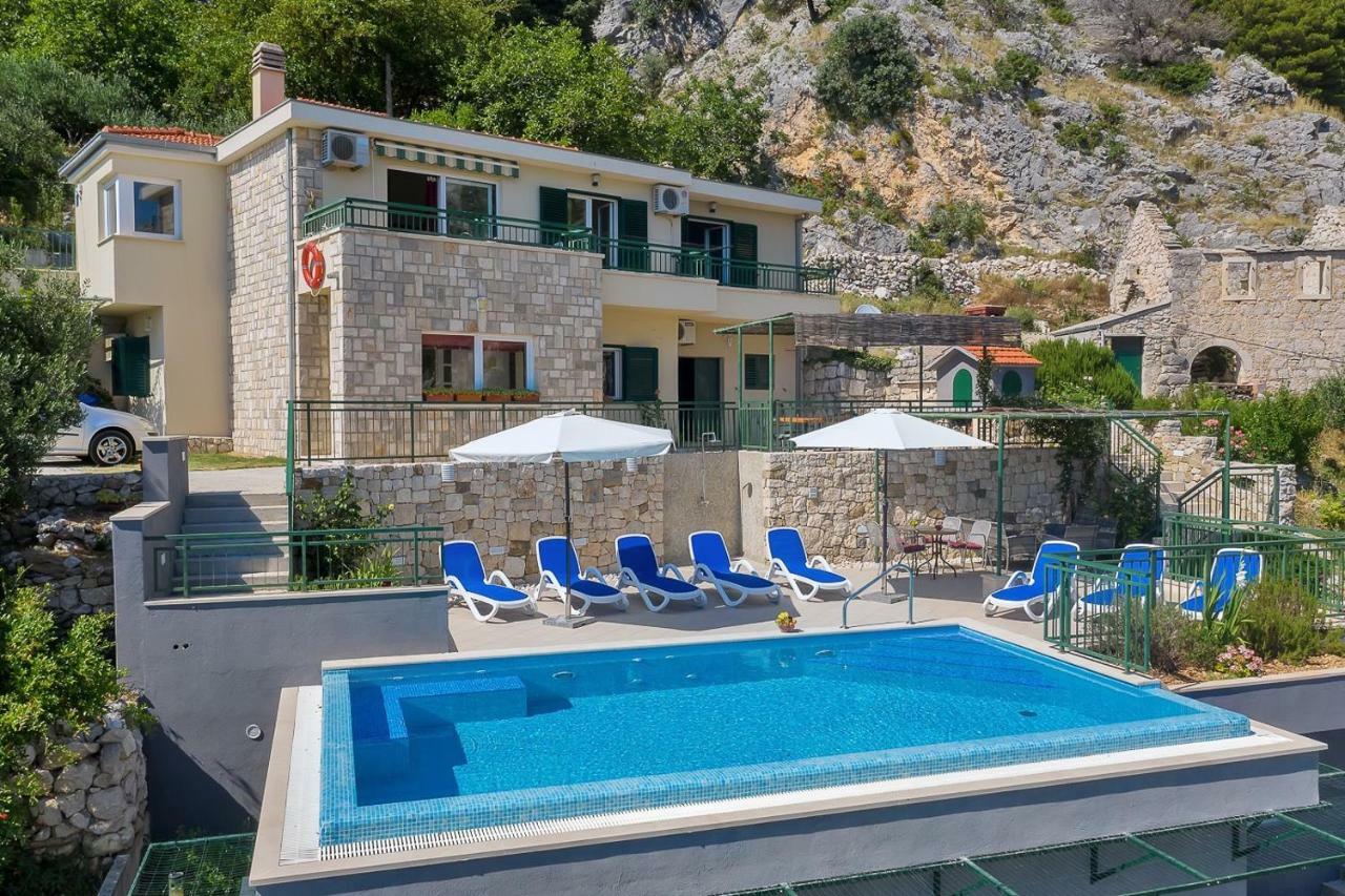 Villa Makar,Heated Pool,Gym,Grill,Seaview 마카르스카 외부 사진