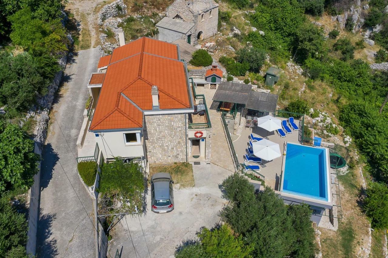 Villa Makar,Heated Pool,Gym,Grill,Seaview 마카르스카 외부 사진